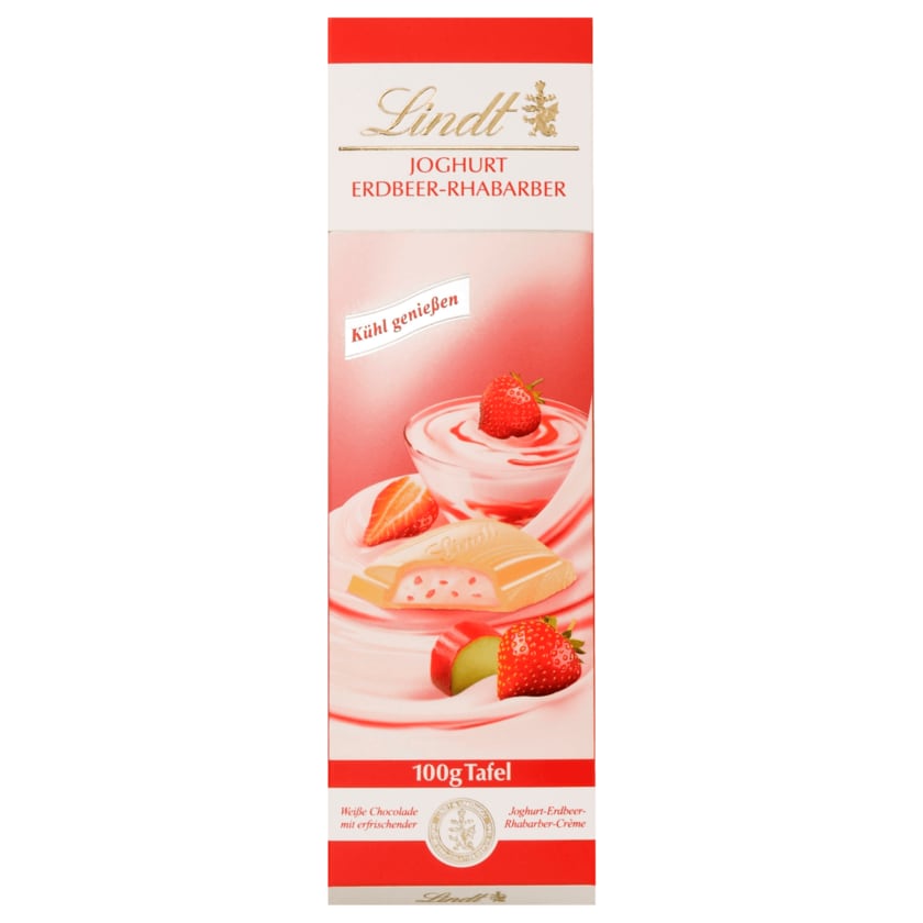 Lindt Schokolade Joghurt-Erdbeere-Rhabarber 100g